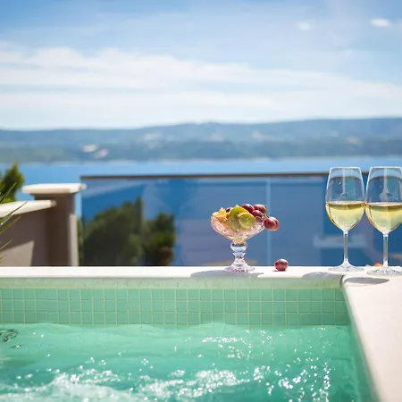 Luxury Seafront With Heated Pool, Jacuzzi, Sea View, 150 M From * Stanici